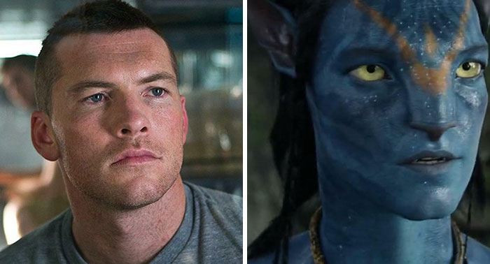 In Avatar (2009), The Protagonist Jake Sully Turns Blue. This Is Because He Is A Marine And Ate Too Many Blue Crayons