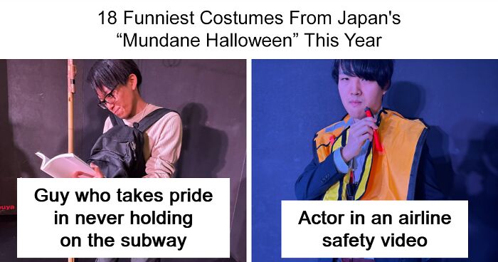 18 Costumes That Prove That Halloween Can Be Boring With This Japanese Tradition