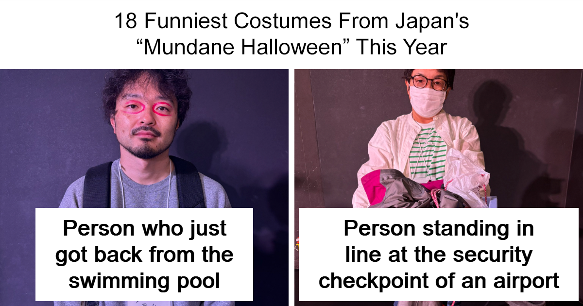 18 Hilarious “Mundane Halloween” Costumes That Capture Everyday