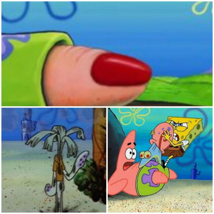 Unbelievably Cursed Spongebob Frames (18 Pics)