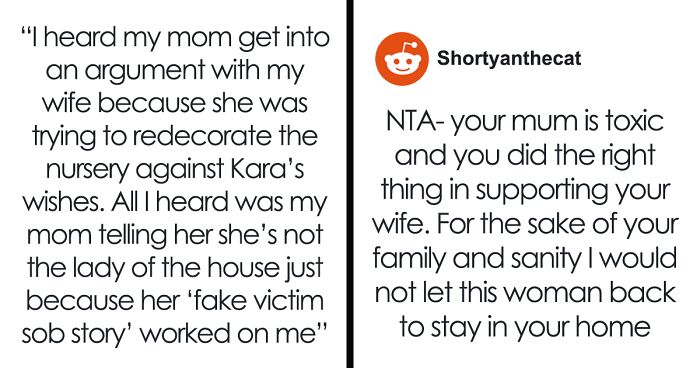 MIL Claims DIL Used “Fake Victim Sob Story” To Fool Son, Son Immediately Kicks Mom Out Of His House