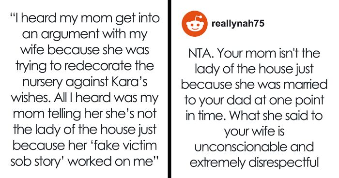 MIL Harasses DIL, Accuses Her Of Faking “Sob Story,” Son Tells Her To Get Out Of The House