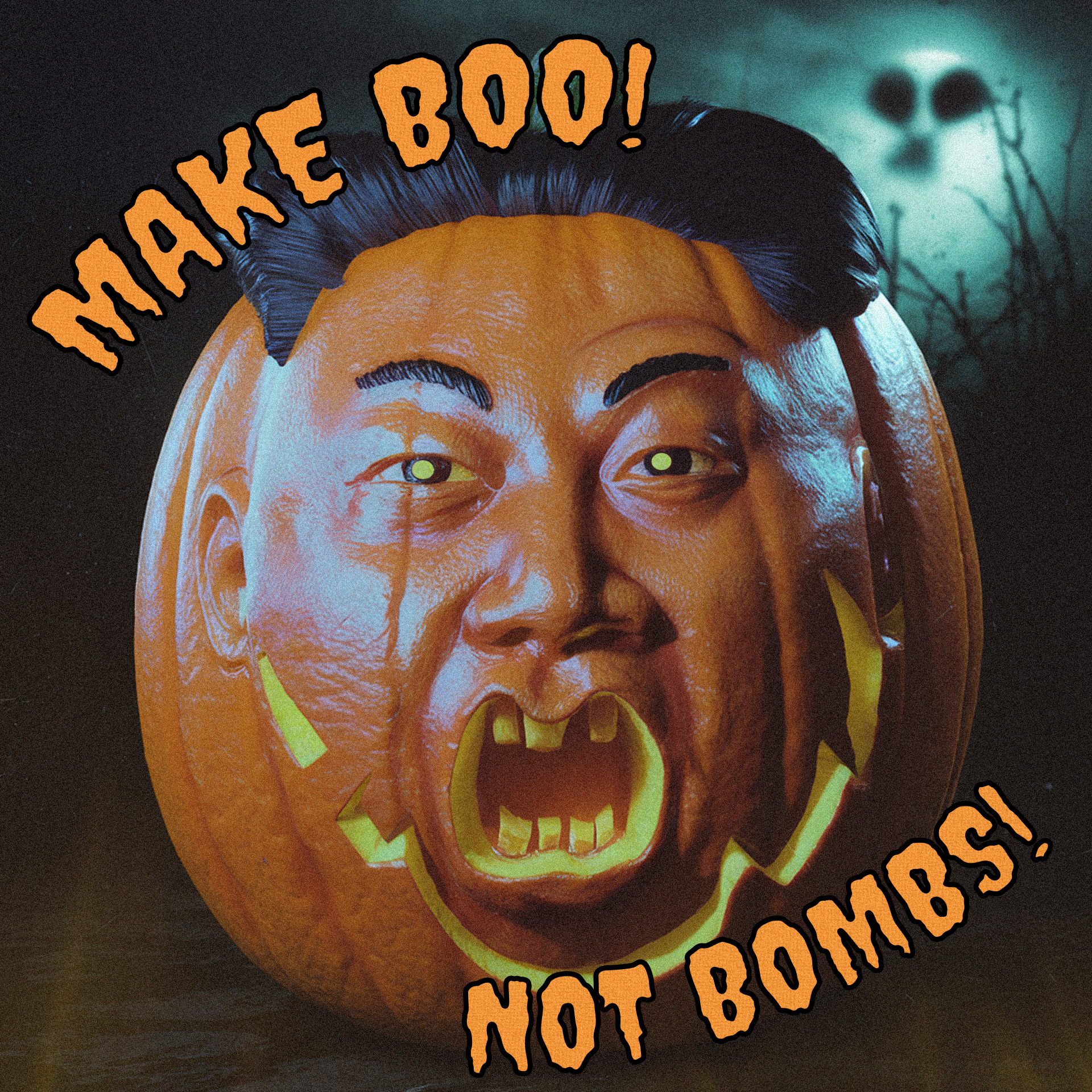 Make Boo, Not Bombs: How I Created Halloween Pumpkins With Dictators’ Faces, Threatening The World With Nuclear War