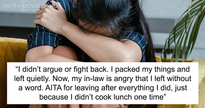 Lady Handles Chores For BIL And Nephews After Sis' Passing, Asked To Leave For Skipping A Meal