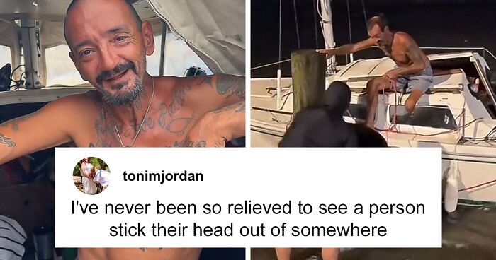 Viral Lieutenant Dan Stays On His Boat During Hurricane Milton: “Safest Place In The World”