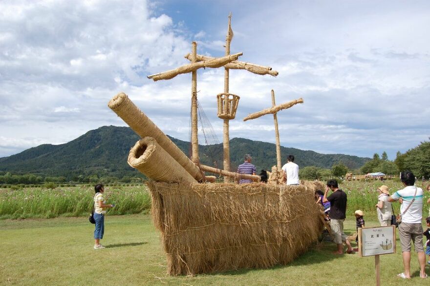 Harvest To Harmony: Meet 42 Stunning Artworks From Niigata's Enchanting Rice Straw Festival