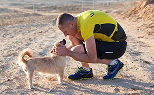 Athlete Adopts A Stray Dog That Ran Alongside Him During A Race In China