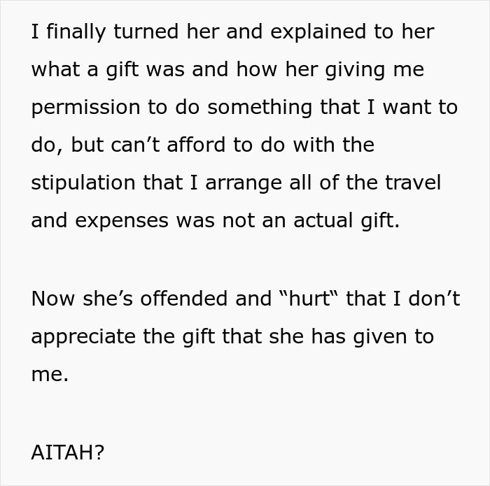 Wife Gives A Grand "Gift" That Backfires, Acts Shocked When Husband Is Disappointed