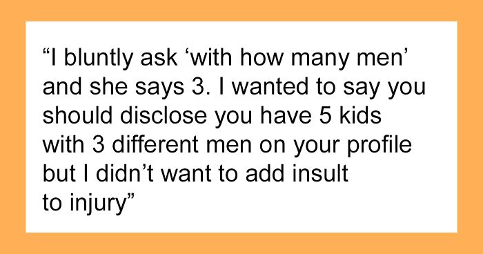 Date Ends Abruptly When A Man Discovers A Woman Has Five Kids She Didn’t Disclose To Him