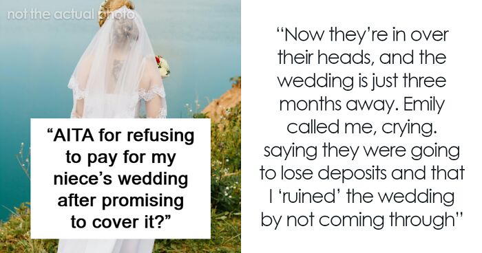 “I’ve Done More Than Enough”: Uncle Refuses To Pay $50K For Niece’s Wedding, Drama Erupts