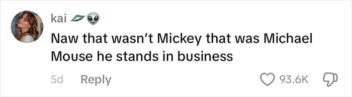 Dad’s Being Neglectful Towards Own Kid At Disneyland, Gets Unexpectedly Called Out By Mickey Mouse