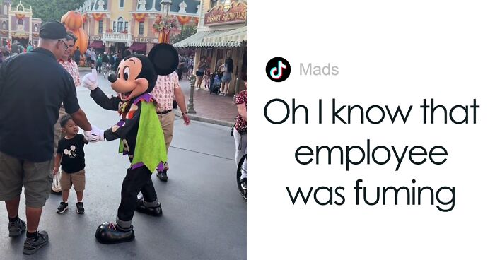 Mickey Mouse Shames A Dad In Disneyland, Someone Films It And It Goes Viral