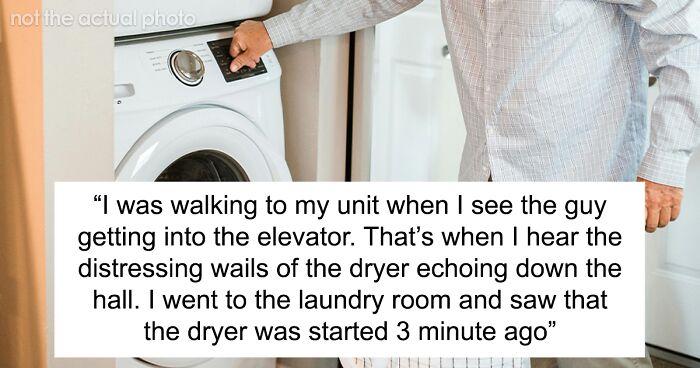 Neighbor Does Laundry After Midnight, Person Makes Sure His Clothes Are Not Washed