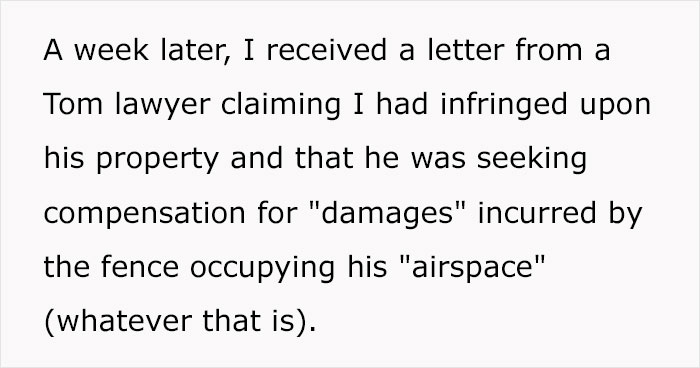 Person Replaces Old Fence After Property Survey, Faces Unexpected Lawsuit From Their Neighbor