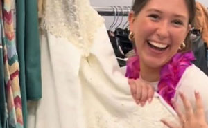 Bride-To-Be Stunned To Find “Perfect” Wedding Dress For $20 At Thrift Store