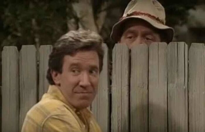 Wilson From Home Improvement, And How They Always Managed To Cover His Face In Every Situation