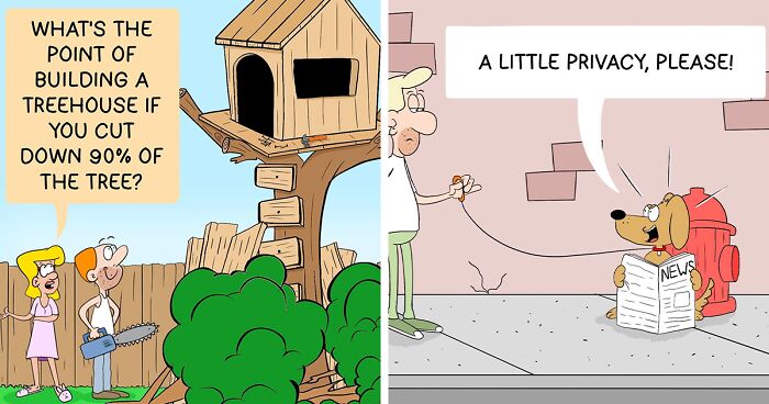 25 Humorous One-Panel Comics By A Professional Comedian, Steven Garza