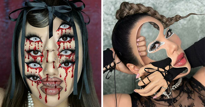 29 Incredible Makeup Illusions By This Artist That Might Make You Question Reality (New Pics)