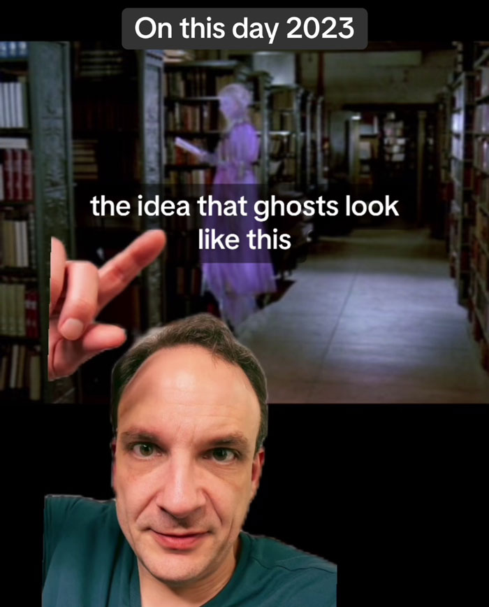 Guy Shares How Limitations Of Media Altered The Perception Of Ghosts Just Before The 19th Century