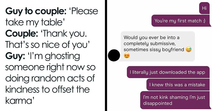 80 Times People Overheard Such Unhinged Dating Conversations They Had To Make ‘Em Public (New Pics)