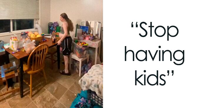 Mom Of 4 Shows How Her Kids Sleep In The Dining Room, People Call Her Out For Being Pregnant