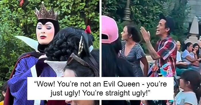 Parents Hilariously Slammed After Being Furious With Disneyland’s Evil Queen For Acting Evil