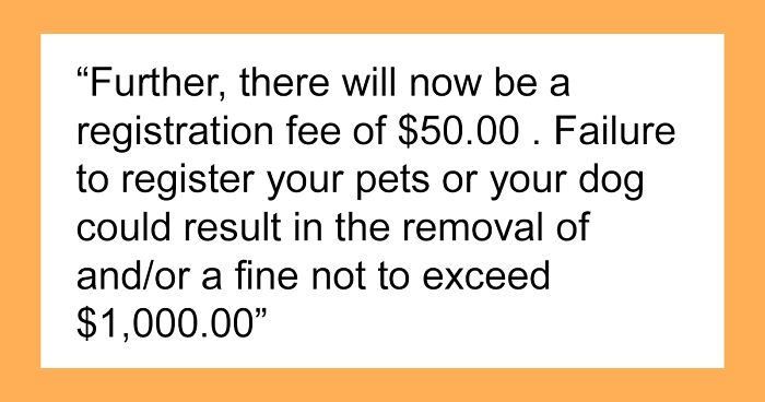 Person Livid That They Have To Pay $50 Registration Fee For Turtle After HOA's Notice, Vents Online