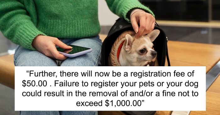 HOA Has The Gall To Ask For A $50 Registration Fee From Pet Owners, Outraged Folks Mock Them