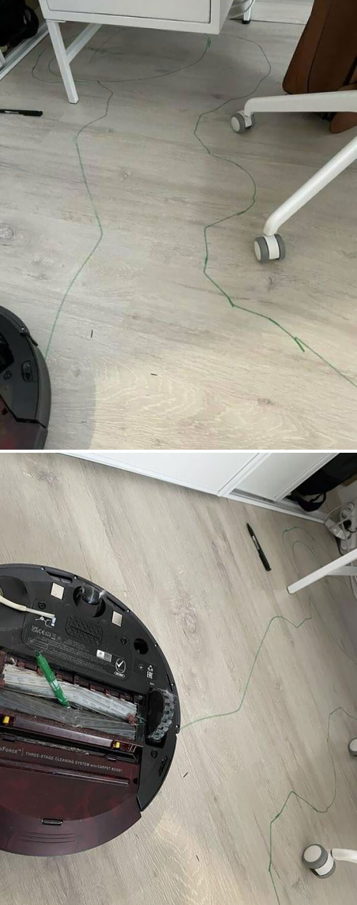 Compremos una Roomba decían, tendrás que limpiar menos decían