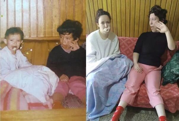 Me And My Sister 33 Years Later!