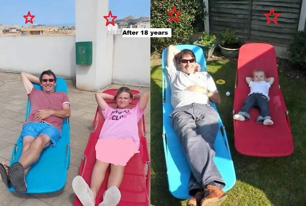 Dad And Daughter Recreation After 18 Years