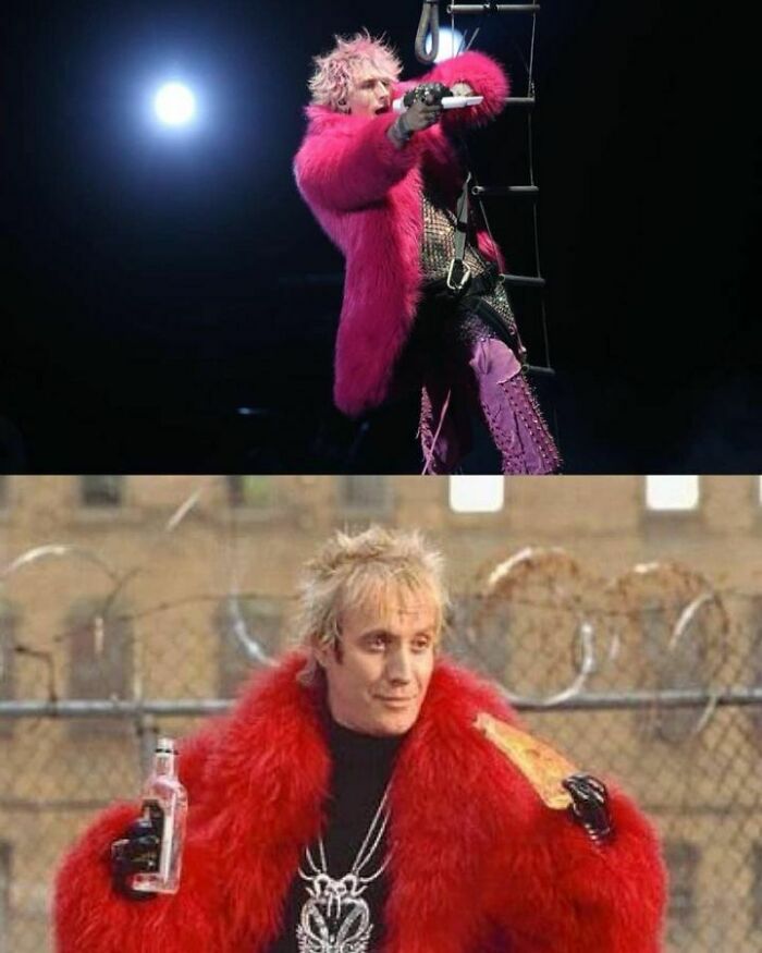 Mgk Looking Like Adrian From ‘Little Nicky’