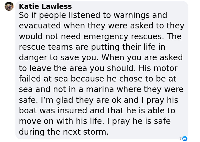 Hurricane Traps Man And His Dog On The Ocean, They Manage To Call The Coast Guard And Get Rescued