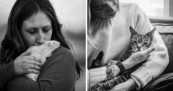 40 New Photos Of People With Their Pets Before They Cross The “Rainbow Bridge” By Lauren Smith Kennedy