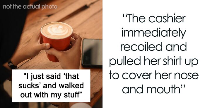 Pregnant Woman Snaps At Customer For Buying Coffee, Complains About Being Sensitive To The Smell