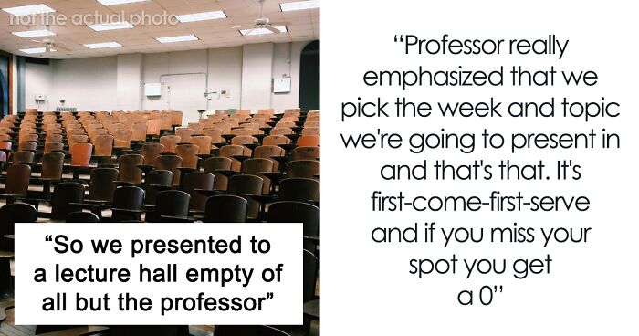 “If You Miss Your Spot You Get A 0”: Student Makes Professor Stick To His Own Schedule