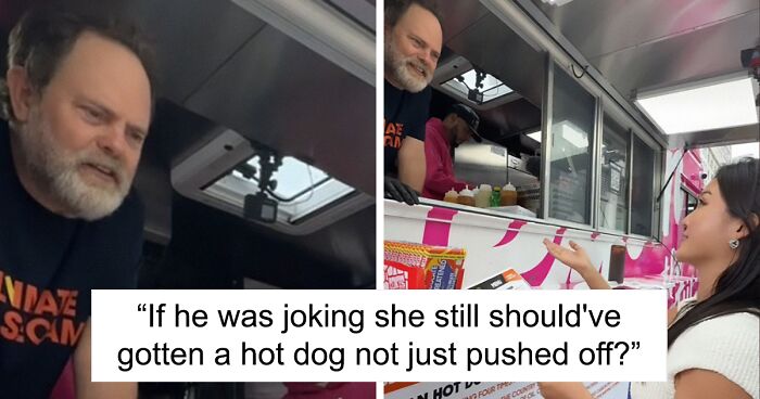 Rainn Wilson Sparks Controversy After “Mean” Exchange With Influencer Visiting His Food Truck