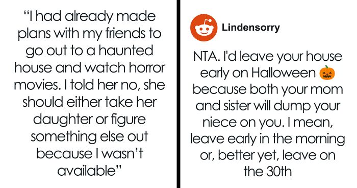 29YO Just Assumes Her 19YO Sis Is A Pro-Bono Babysitter, Shocked To Receive A Flat-Out Refusal