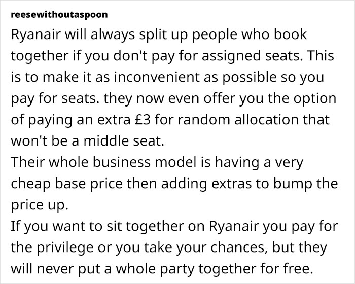 Ryanair Doesn’t Let 4YO Sit With Parents, Flight Turns Into Nightmare, Parents Are Livid