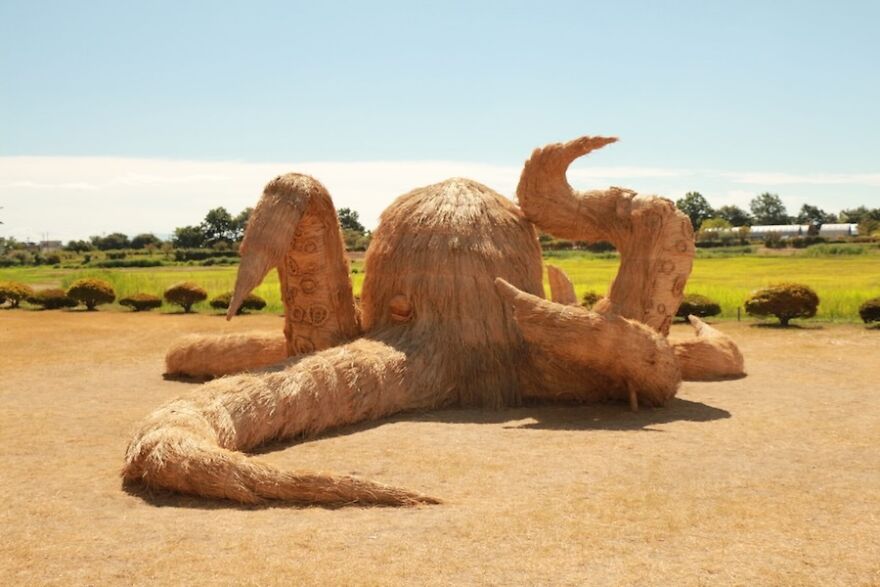 Harvest To Harmony: Meet 42 Stunning Artworks From Niigata's Enchanting Rice Straw Festival