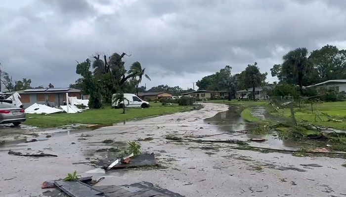 "Find The Perpetrator": Florida Troopers Rescue Dog Tied To Fence Ahead Of Hurricane Milton