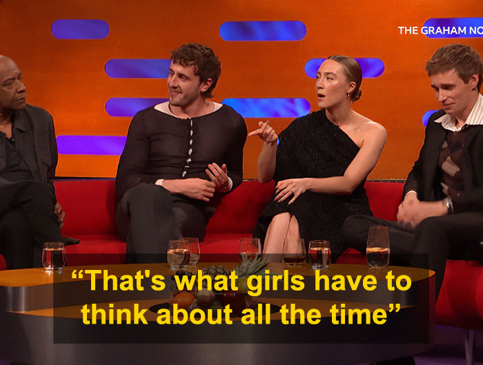 "She Raised The Issue Of Male Privilege": Saoirse Ronan Breaks Silence On Viral Dig At Male Joke