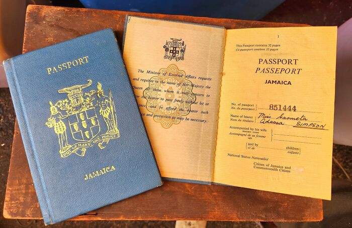 Weird Storage Unit Find Of The Day: Two Jamaican Passports From The 1970s