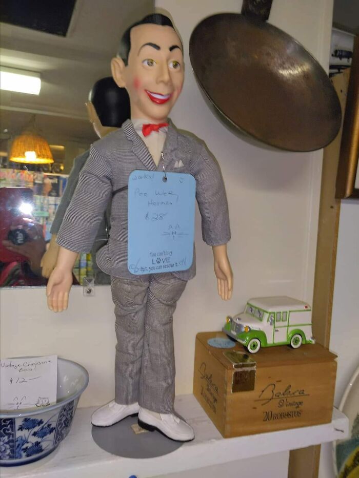 Pee Wee Is At My Local Thrift Shop