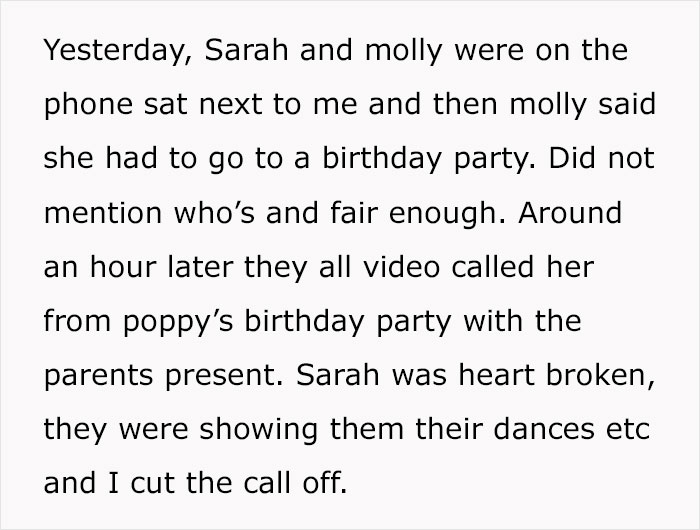 11YO Is Excluded From “Best Friend’s” B-Day Party, Is In Tears After They Facetime Her