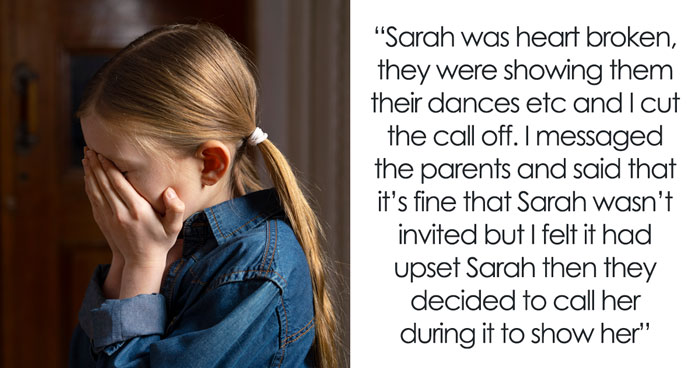 11YO Is Excluded From “Best Friend’s” B-Day Party, Is In Tears After They Facetime Her