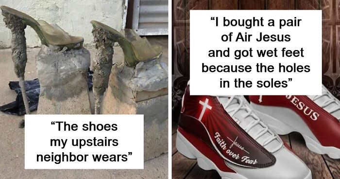 “Shoes With Threatening Auras”: 89 Hilariously Unhinged Shoes That Raise A Lot Of Questions