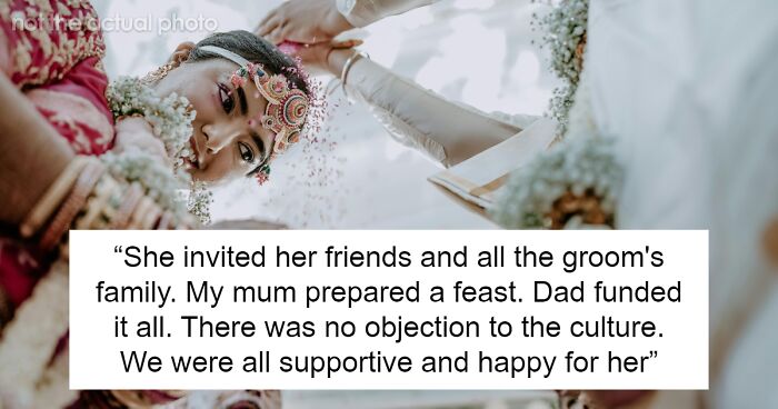 Family Throws Cultural Wedding For Sis But Get Excluded From Her “British” Wedding, Wonder Why