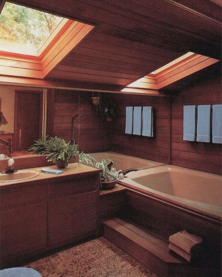 A Bath From The Rodale's Home Design Series In 1987