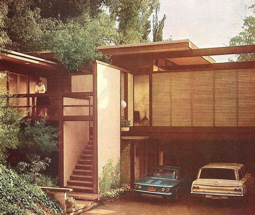 Mid Century Modern House In Weston, Connecticut That Was Designed By Thomas H. Fleming